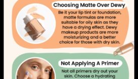 المكياج اليومي للبشرة الجافة: نصائح للحصول على مظهر رطب وصحي