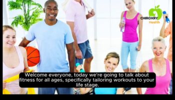 اللياقة البدنية لجميع الأعمار: تصميم التدريبات لتناسب مرحلة حياتك