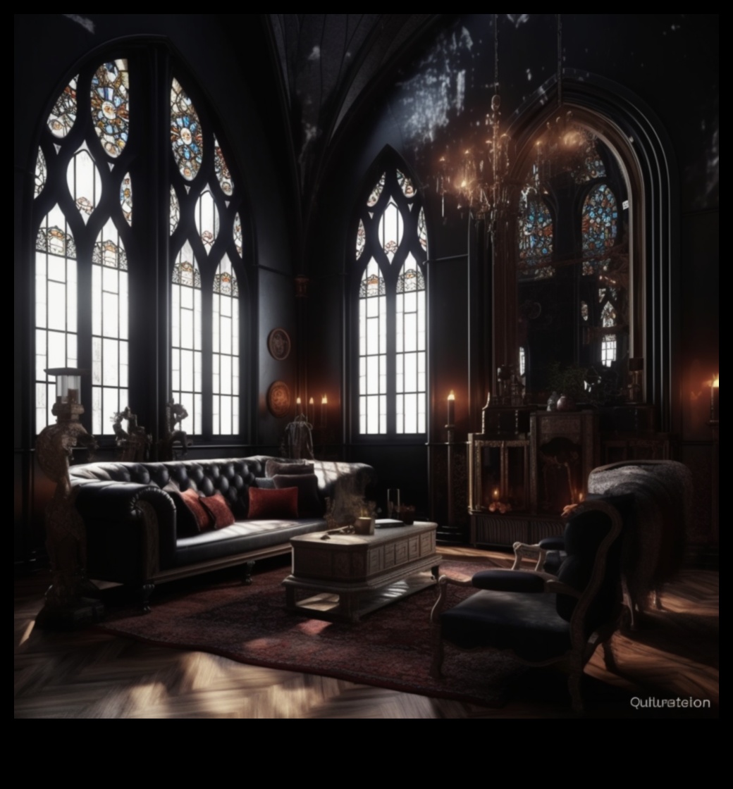 البذخ القوطي: تزين نفسك في روعة مظلمة