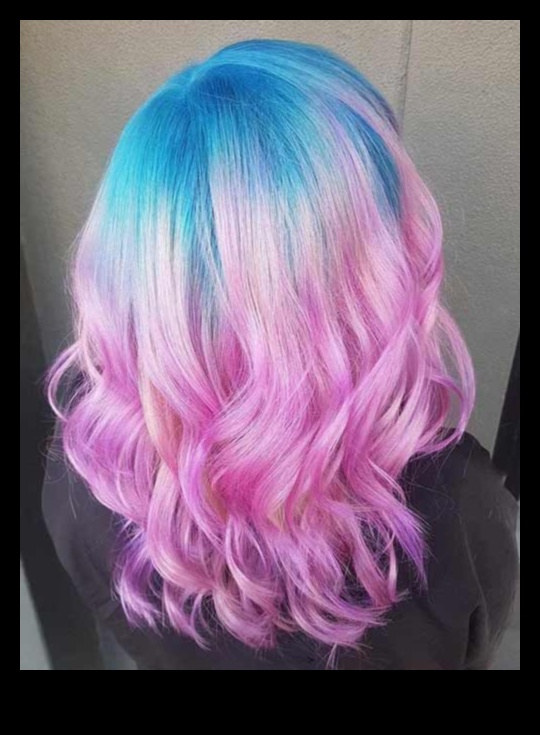 أحلام حلوى القطن: ألوان شعر باستيل حلوة وغريبة الأطوار