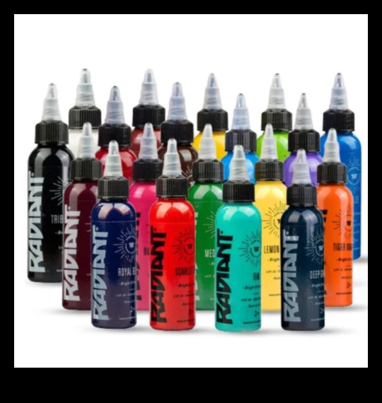 إضاءة الحبر: تسليط الضوء على التصاميم المشعة والفريدة من نوعها