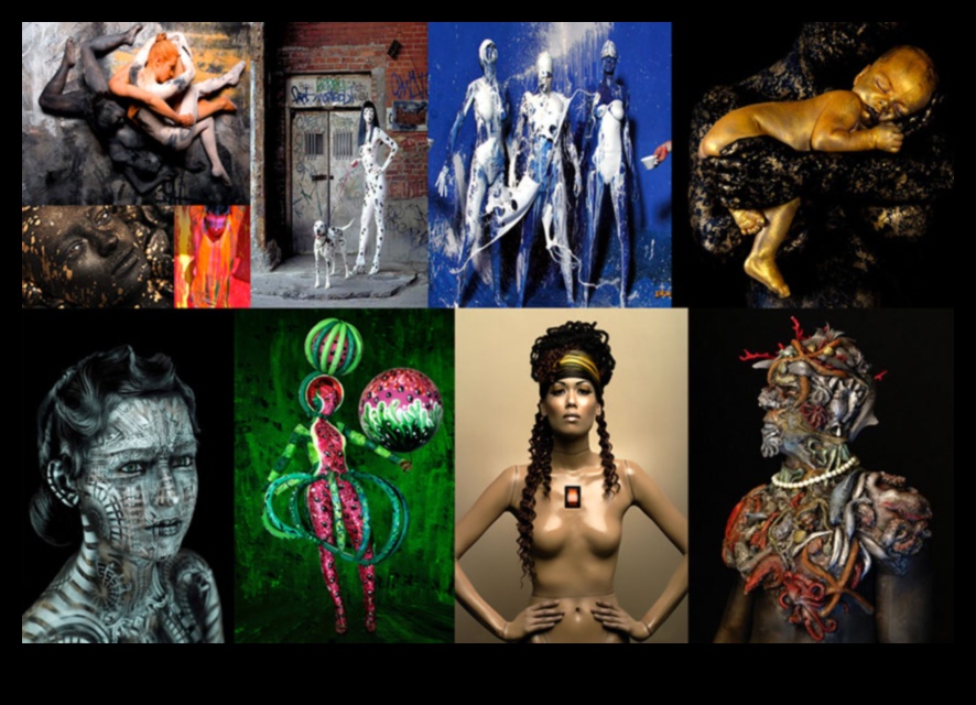 اللوحات الثقافية: تعبيرات متنوعة في زينة الجسم