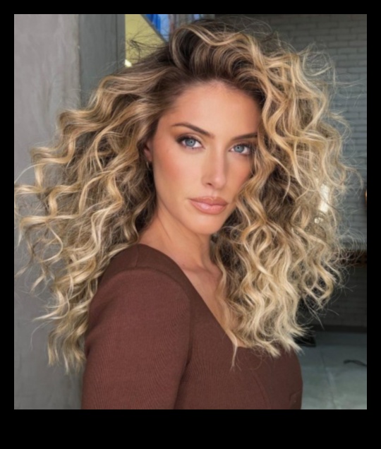 الجمال الأشقر المجعد: احتضني قوامك الطبيعي بأناقة