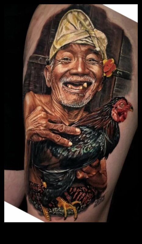 ما وراء الإطار: الوشم الواقعي الذي يجسد الحياة