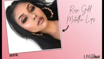 أعجوبة معدنية: دمج محددات الشفاه المعدنية في مظهرك