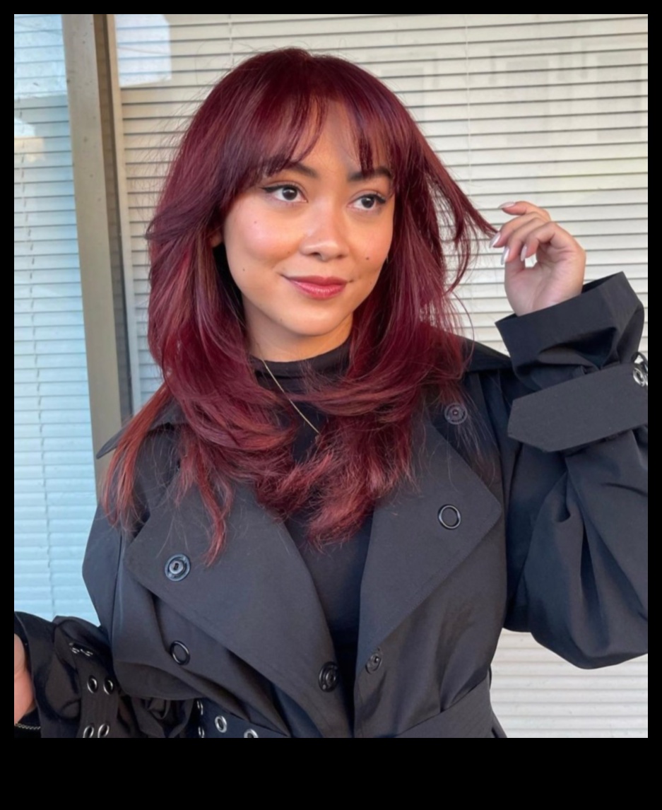 الأناقة الخالدة: تسريحات الشعر الكلاسيكية باللون الأحمر والبني المحمر التي تلفت الأنظار