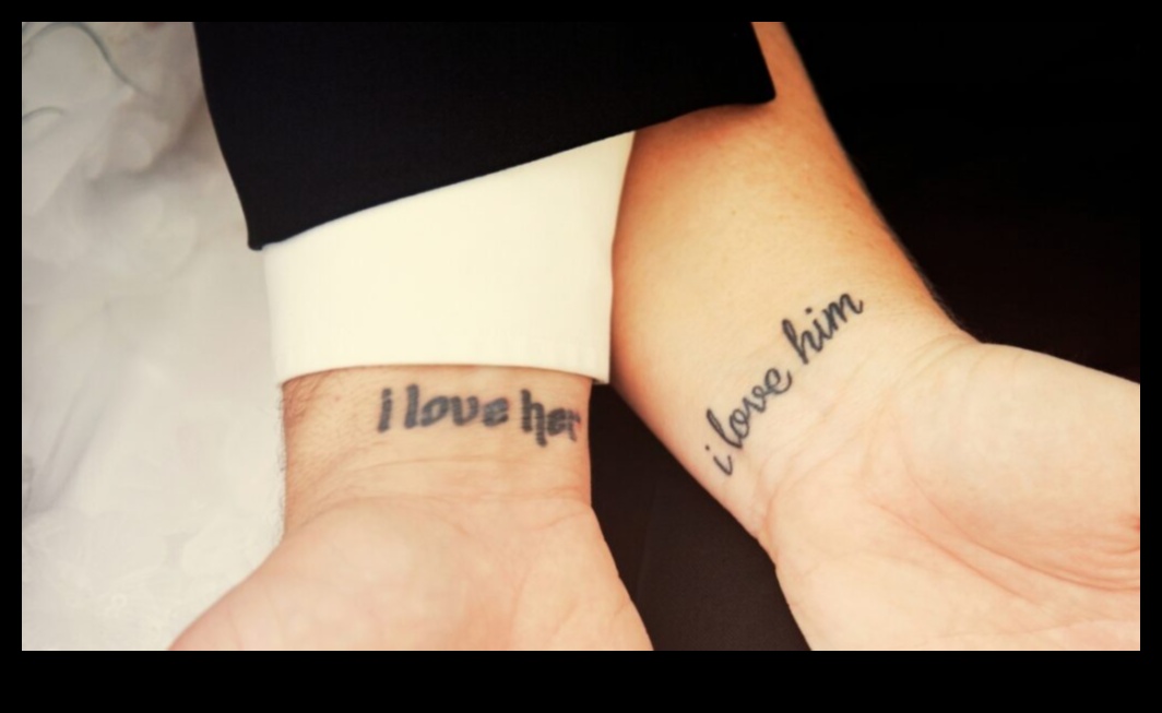 الأوشام الرمزية للزوجين التي تحتفل بالجوهر غير القابل للكسر للحب الأبدي 1 الروابط الرمزية: وشم الزوجين يحتفلان بجوهر الحب الأبدي غير القابل للكسر