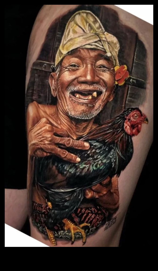 ما وراء الإطار: الوشم الواقعي الذي يجسد الحياة